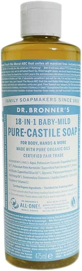 Dr Bronner's Baby Mild All-One Magic Soap. 475ml